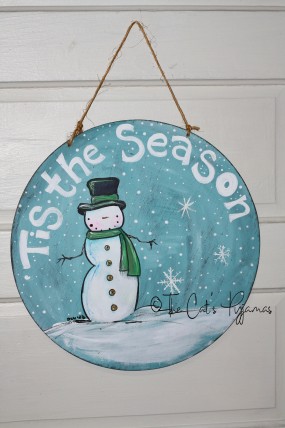 'Tis the Season Door Hanger